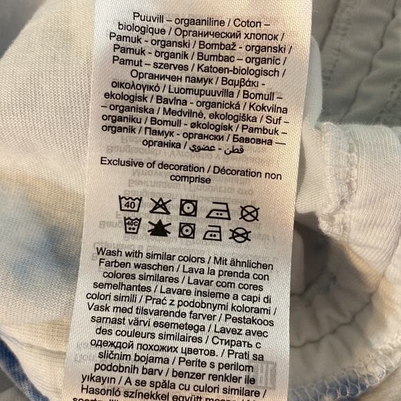 Vero Moda Tie Dye Bodycon String Dress Size Small - Picture 6 of 8